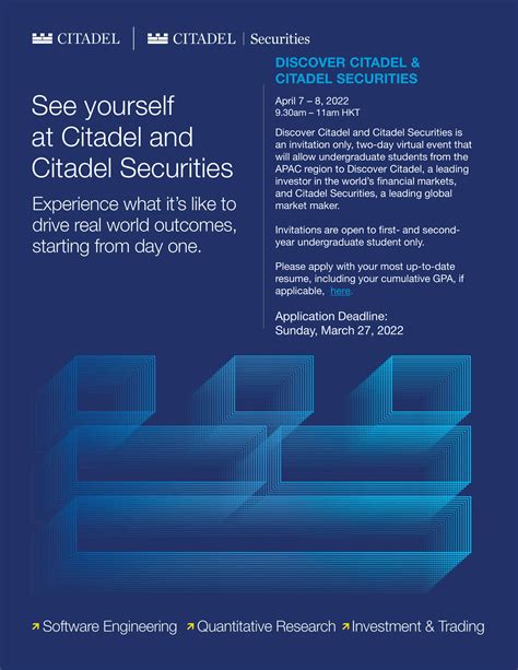 Discover Citadel Securities .